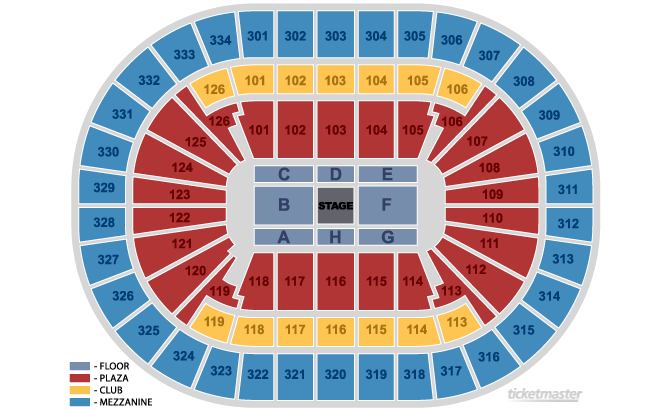 Scottrade Seating Chart