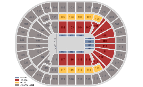 Oracle Arena Wwe Seating Chart