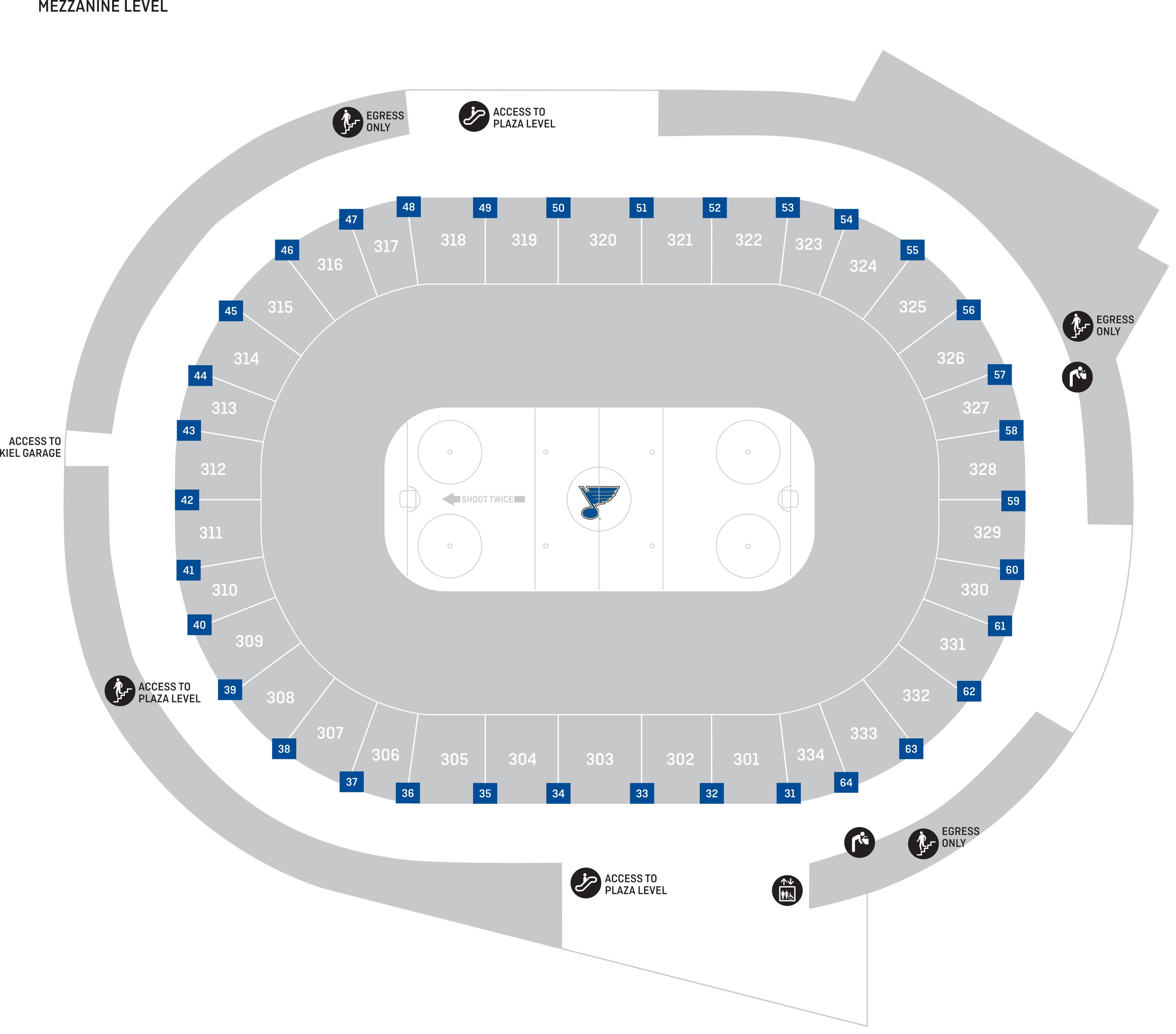 Saint Louis Stadium Seating Chart