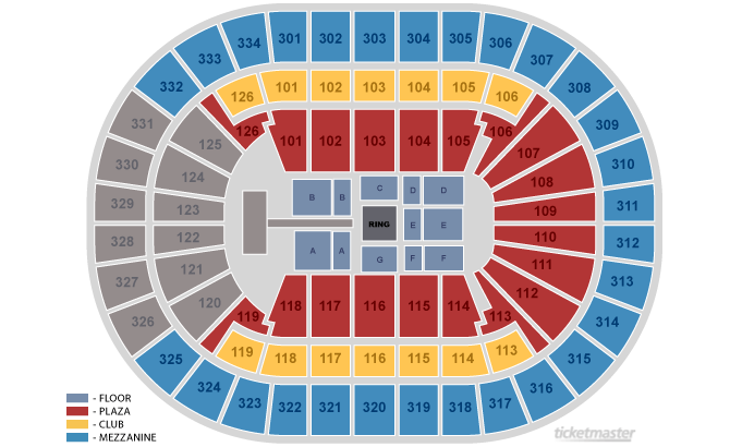 Pnc Arena Seating Chart View