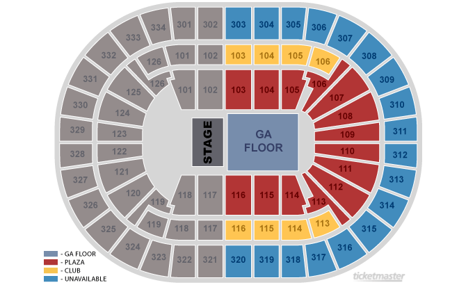 Breakdown Of The Enterprise Center Seating Chart